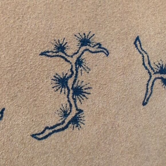 Chic Painted Suede Vintage 70s Color Block Leather Shoulder Bag Clutch gold tone - Picture 10 of 10